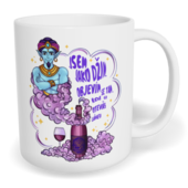 Hrnek klasický malý s vlastním potiskem - Jsem jako džin