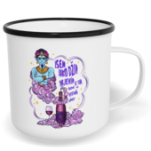 Hrnek plecháček s potiskem na míru - Jsem jako džin