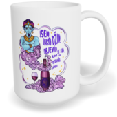 Hrnek klasický velký s vlastním potiskem - Jsem jako džin