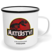 Hrnek plecháček s potiskem na míru - Mateřství