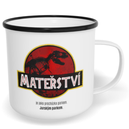 Hrnek plecháček s potiskem na míru - Mateřství