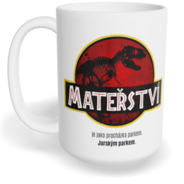 Hrnek klasický velký s vlastním potiskem - Mateřství