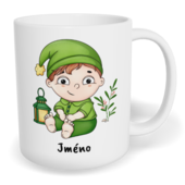 Hrnek klasický malý s vlastním potiskem - Trpaslík