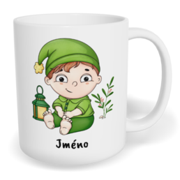 Hrnek klasický malý s vlastním potiskem - Trpaslík