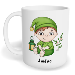 Hrnek klasický malý s vlastním potiskem - Trpaslík