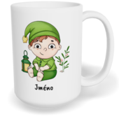 Hrnek klasický velký s vlastním potiskem - Trpaslík