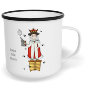 Hrnek plecháček s potiskem na míru - Velmistr včelího království