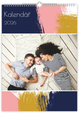 Fotokalendář exklusiv na výšku - Štětec