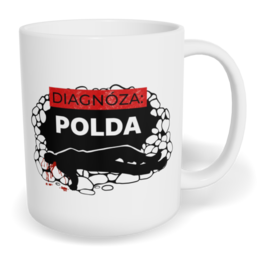 Hrnek klasický malý s vlastním potiskem - Diagnóza: Polda