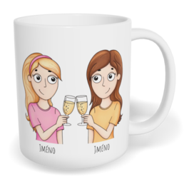 Hrnek klasický malý s vlastním potiskem - Terapeutka