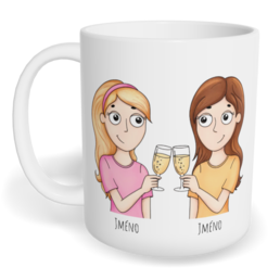 Hrnek klasický malý s vlastním potiskem - Terapeutka