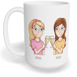 Hrnek klasický velký s vlastním potiskem - Terapeutka