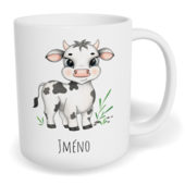 Hrnek klasický malý s vlastním potiskem - Kráva