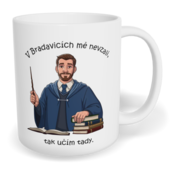 Hrnek klasický malý s vlastním potiskem - Učitel z Bradavic