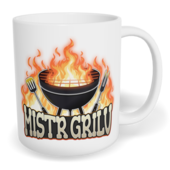 Hrnek klasický malý s vlastním potiskem - Mistr grilu