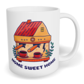 Hrnek klasický malý s vlastním potiskem - Home sweet home
