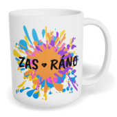 Hrnek klasický malý s vlastním potiskem - Zasráno