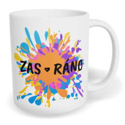 Hrnek klasický malý s vlastním potiskem - Zasráno