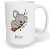 Hrnek klasický velký s vlastním potiskem - Koala