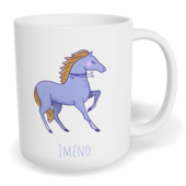 Hrnek klasický malý s vlastním potiskem - Kůň