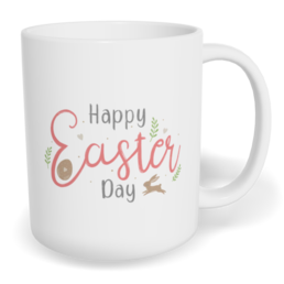 Hrnek klasický malý s vlastním potiskem - Happy Easter Day