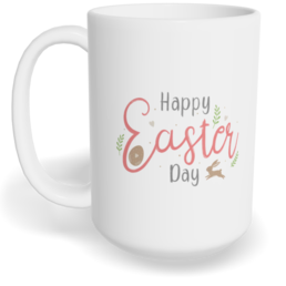 Hrnek klasický velký s vlastním potiskem - Happy Easter Day