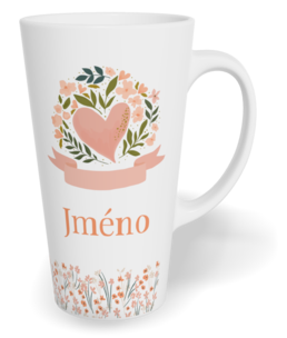 Fotohrnček latte veľký - originálny darček - Valentýn