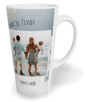 Fotohrnček latte veľký - originálny darček - Travel