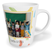 Fotohrnček latte malý - originálny darček - Škola