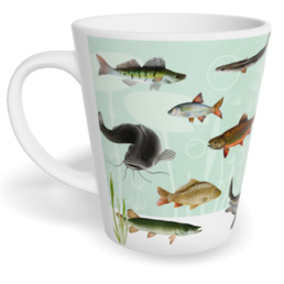 Fotohrnček latte malý - originálny darček - Rybář