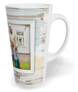 Fotohrnček latte veľký - originálny darček - Prkna