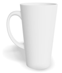 Tazza Caffè Latte Grande Personalizzata – Regalo Originale - Vuoto