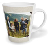 Fotohrnček latte malý - originálny darček - Plátno