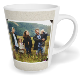 Fotohrnček latte malý - originálny darček - Plátno