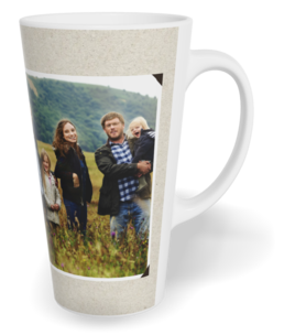 Fotohrnček latte veľký - originálny darček - Plátno