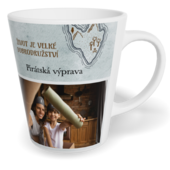 Fotohrnček latte malý - originálny darček - Piráti