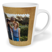 Fotohrnček latte malý - originálny darček - Oldpaper