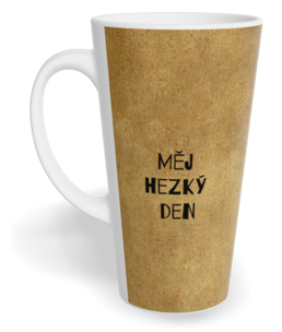 Fotohrnček latte veľký - originálny darček - Oldpaper