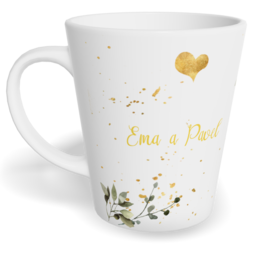 Fotohrnček latte malý - originálny darček - Hexagon