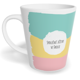 Fotohrnček latte malý - originálny darček - Duha