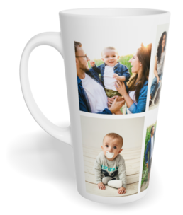 Fotohrnček latte veľký - originálny darček - Dlaždice