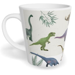 Fotohrnček latte malý - originálny darček - Dinosaurus