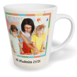 Fotohrnček latte malý - originálny darček - Color windows