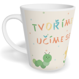 Fotohrnček latte malý - originálny darček - Color windows