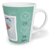 Fotohrnček latte malý - originálny darček - Boy