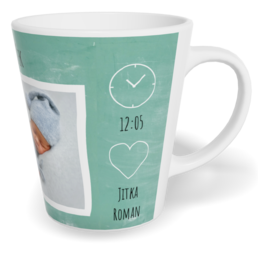 Fotohrnček latte malý - originálny darček - Boy
