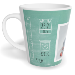 Fotohrnček latte malý - originálny darček - Boy