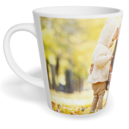 Fotohrnček latte malý - originálny darček - Bílý