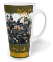 Fotohrnček latte veľký - originálny darček - Army