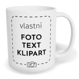 Hrnek klasický malý s vlastním potiskem - Prázdný